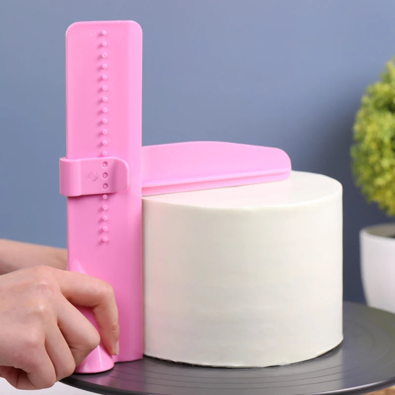 🎀 Coquette Cake Smoother - Pink Bow Bliss Tool