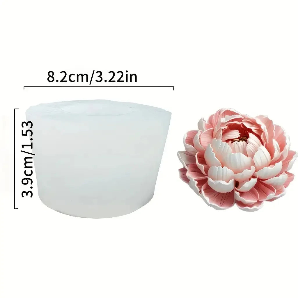 Silicone Bowknot Flower Mold, 1pc, Flexible and Reusable for Chocolate, Fondant, Cake and Cupcake Decorating