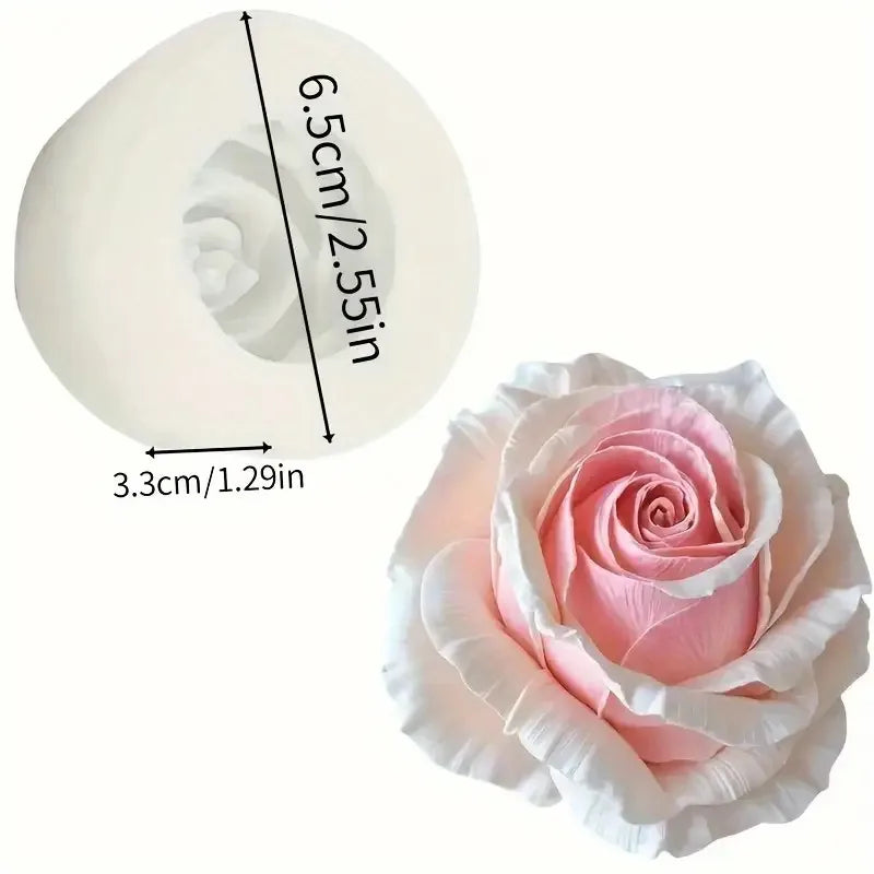 Silicone Bowknot Flower Mold, 1pc, Flexible and Reusable for Chocolate, Fondant, Cake and Cupcake Decorating