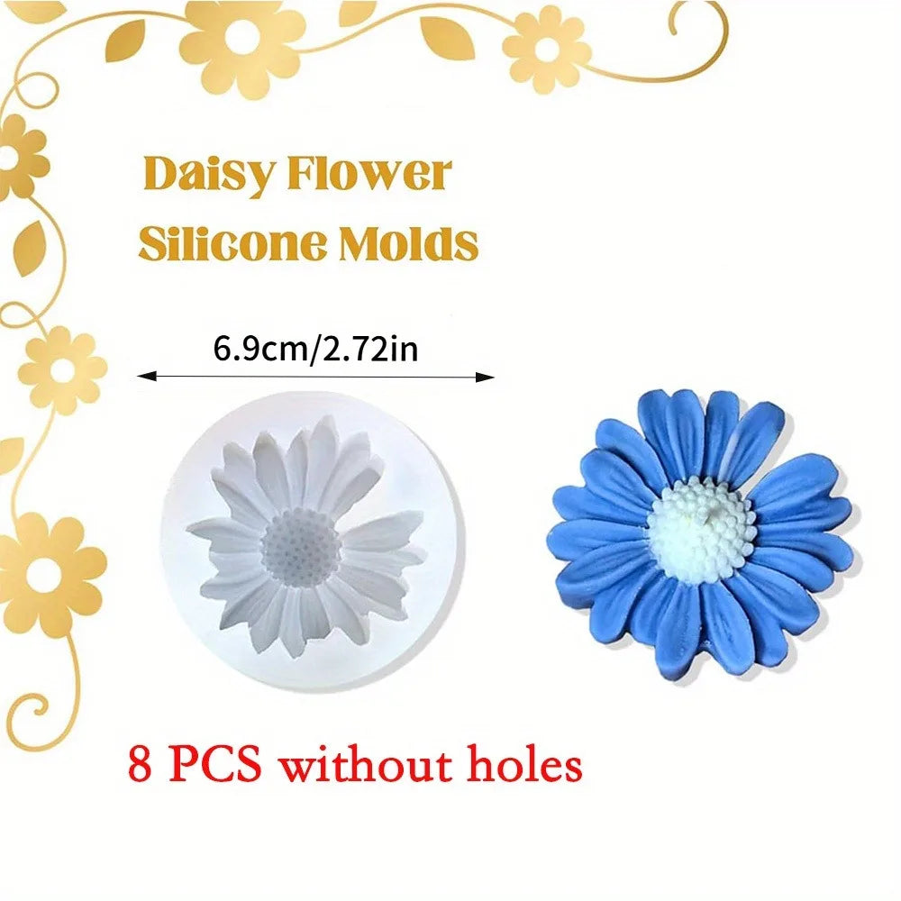 Silicone Bowknot Flower Mold, 1pc, Flexible and Reusable for Chocolate, Fondant, Cake and Cupcake Decorating